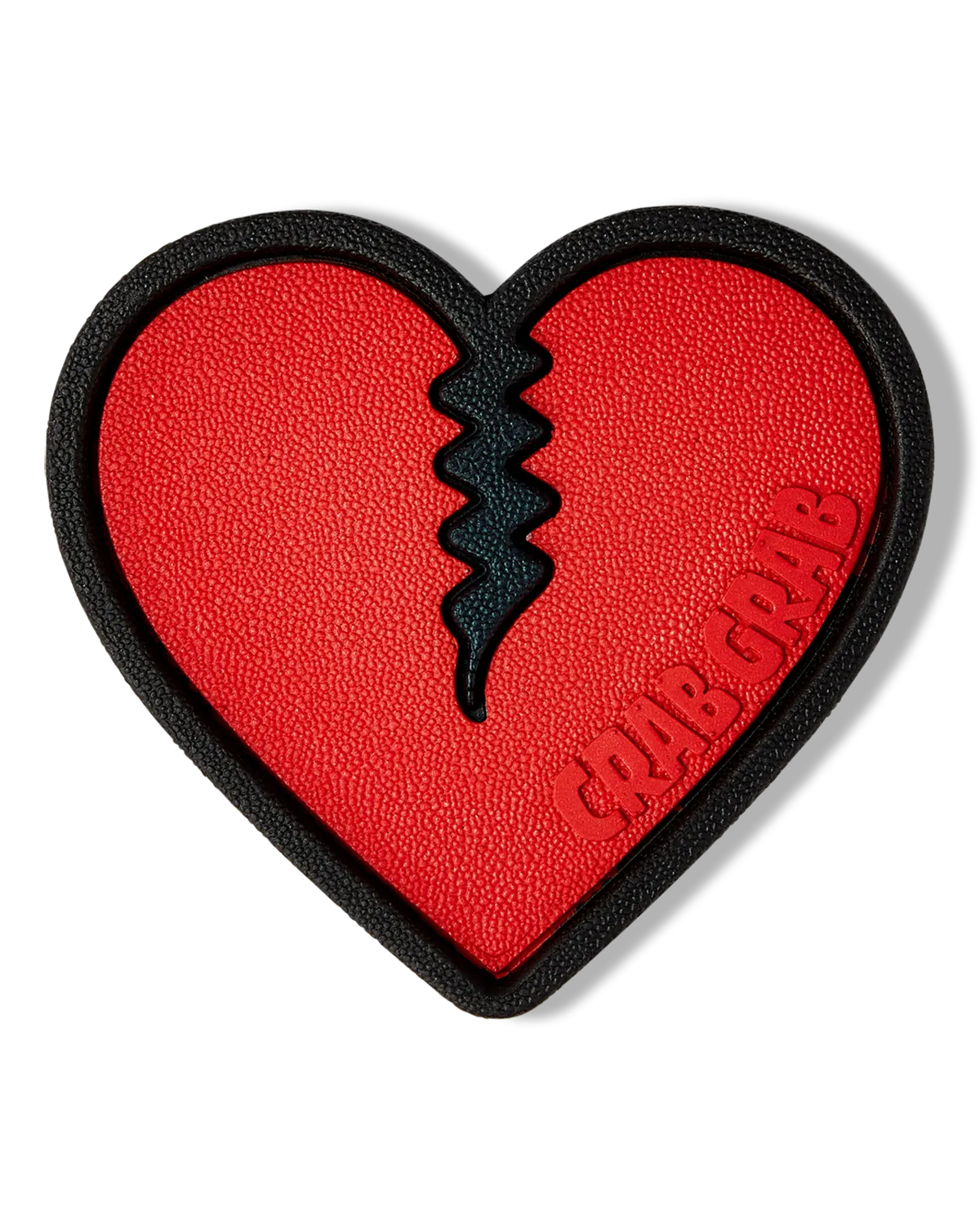 Crab Grab Mega Heart Stomp Pad Red / Black