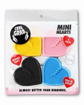 Crab Grab Mini Hearts Stomp Pads 4 Pack Emoji