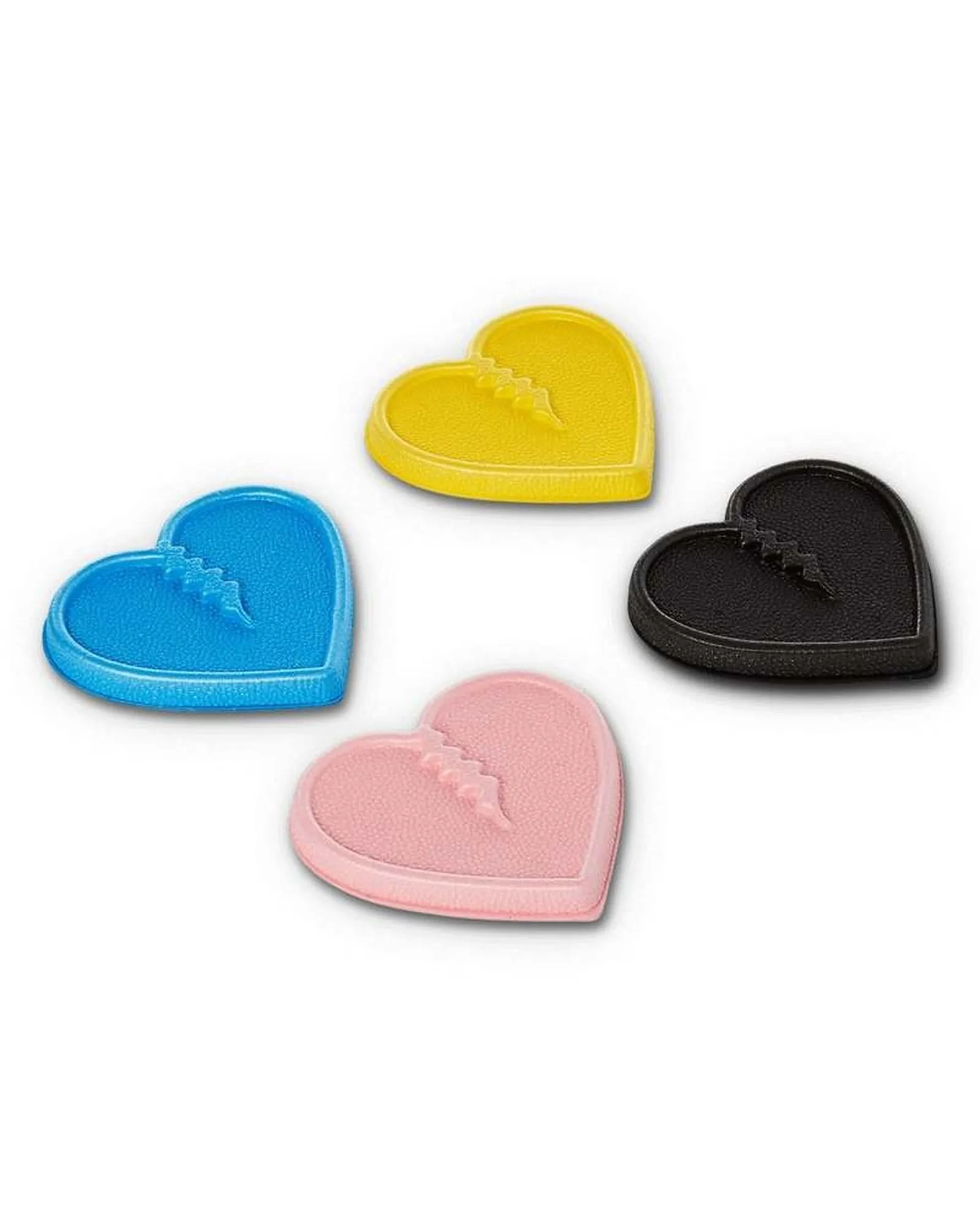 Crab Grab Mini Hearts Stomp Pads 4 Pack Emoji
