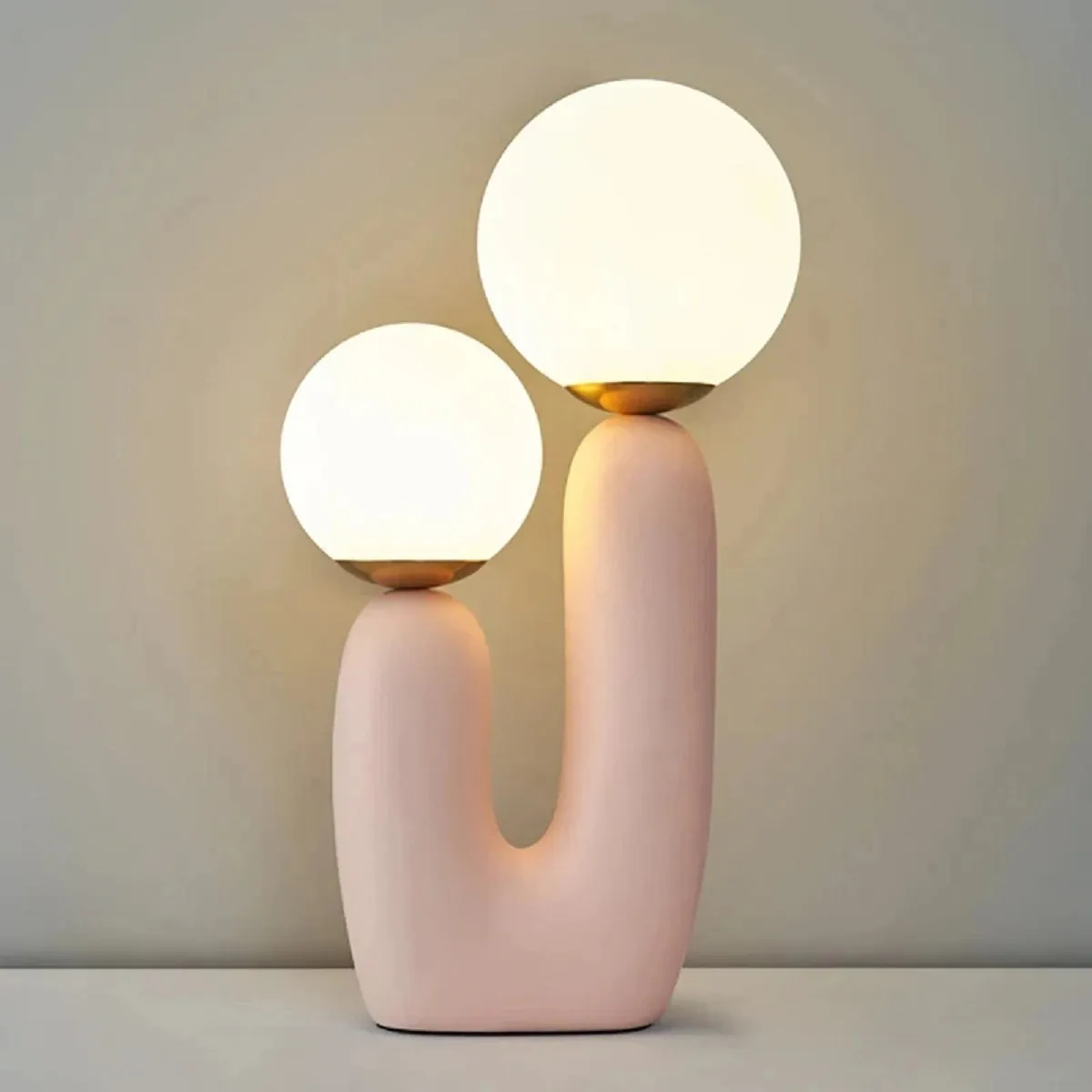 Creative Nordic Art Resin Double-ended Table Lamp