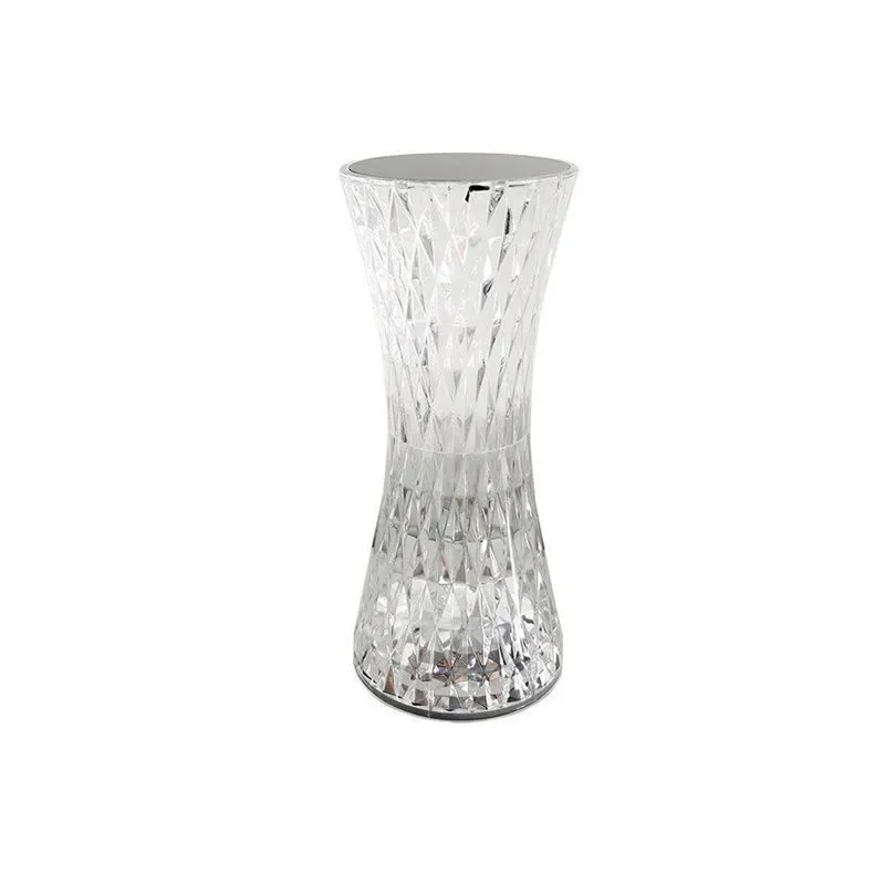 Crystal Three Modes Usb Rechargeable Touch Lamp