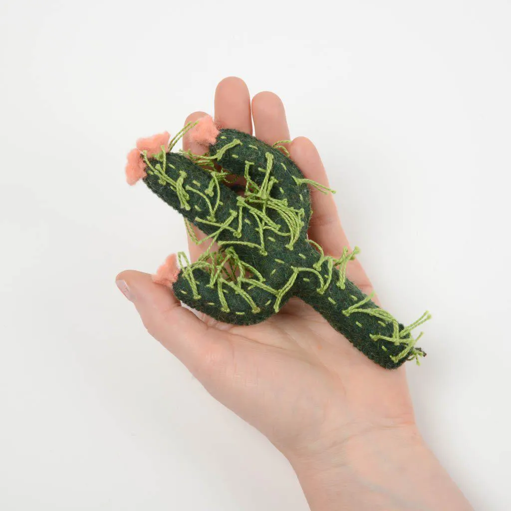 Dark Green Majestic Saguaro Cactus Ornament