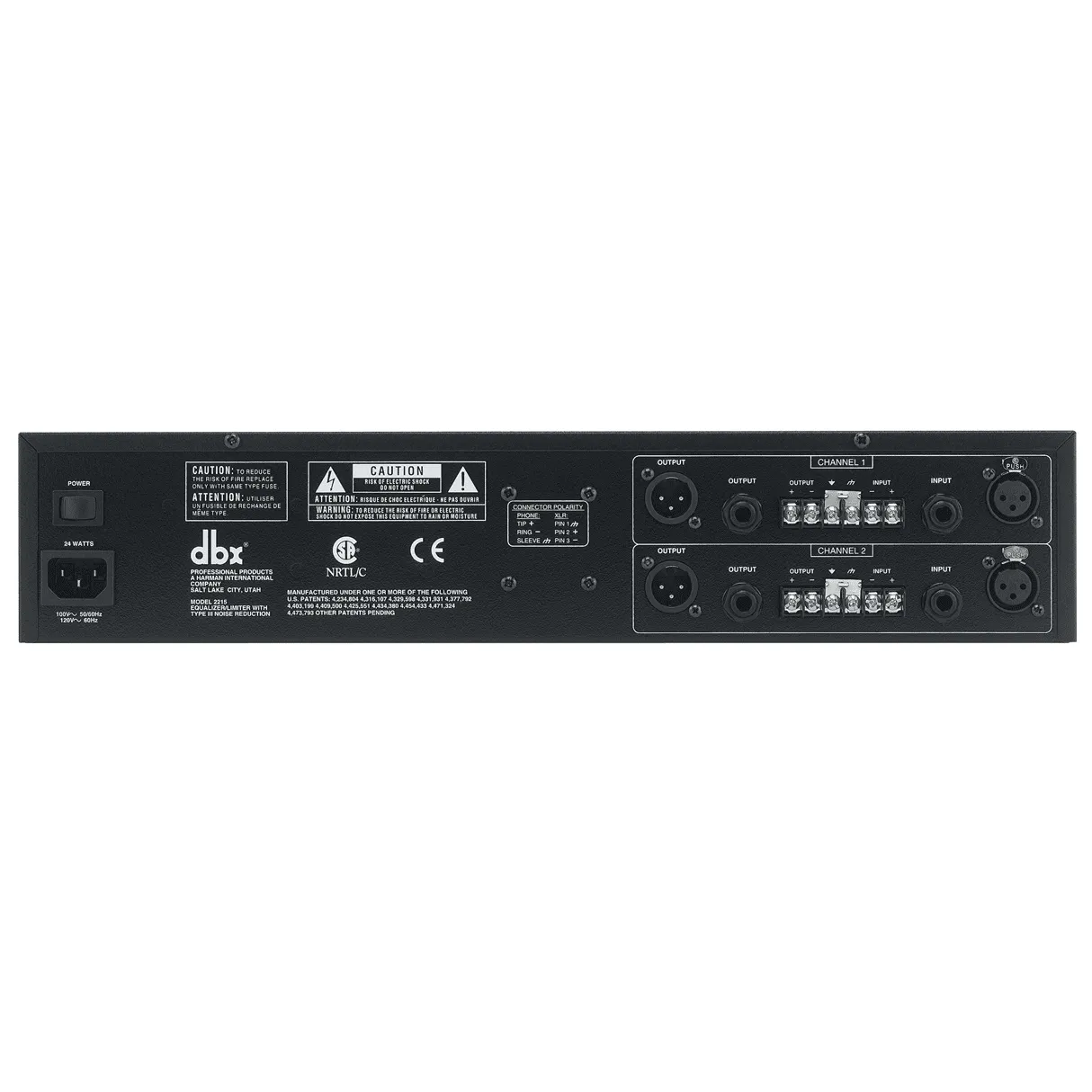 Dbx 2215 Graphic Equalizerlimiter With Type Iiitrade