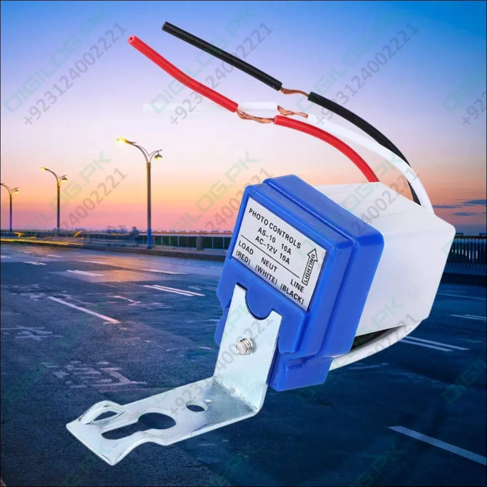 DC 12V Photocell Sun Switch Automatic On/Off Light Control Sensor Switch 10A Day Night Sensor Switch for Lights