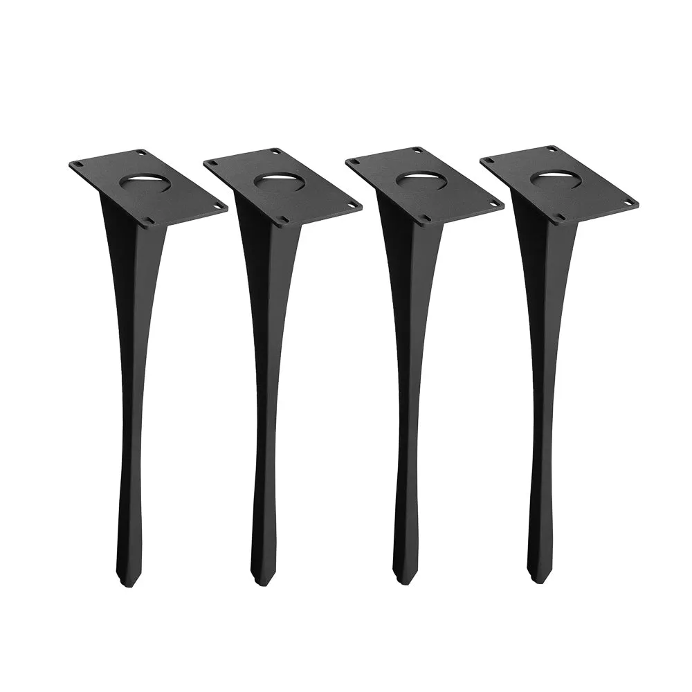 Desk Legs 501 Snello 28H Metal Handmade Modern Table Legs
