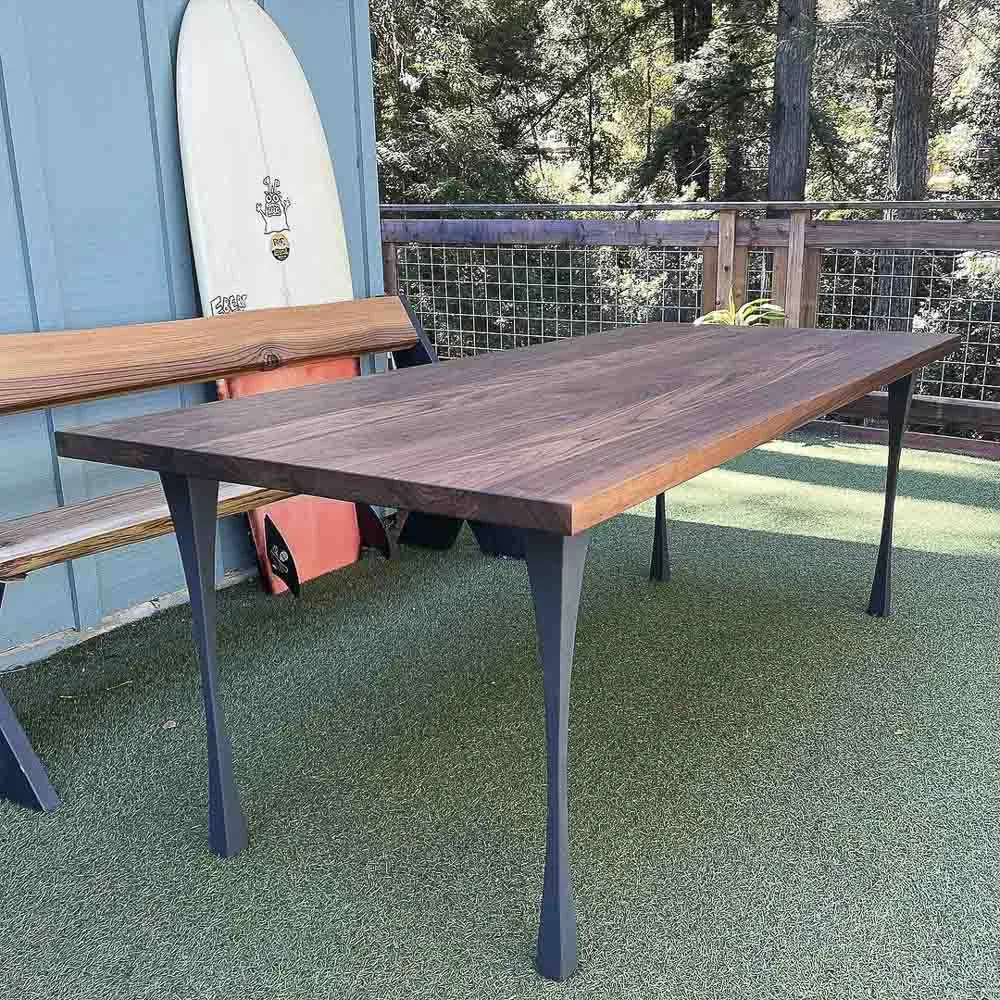 Desk Legs 501 Snello 28H Metal Handmade Modern Table Legs