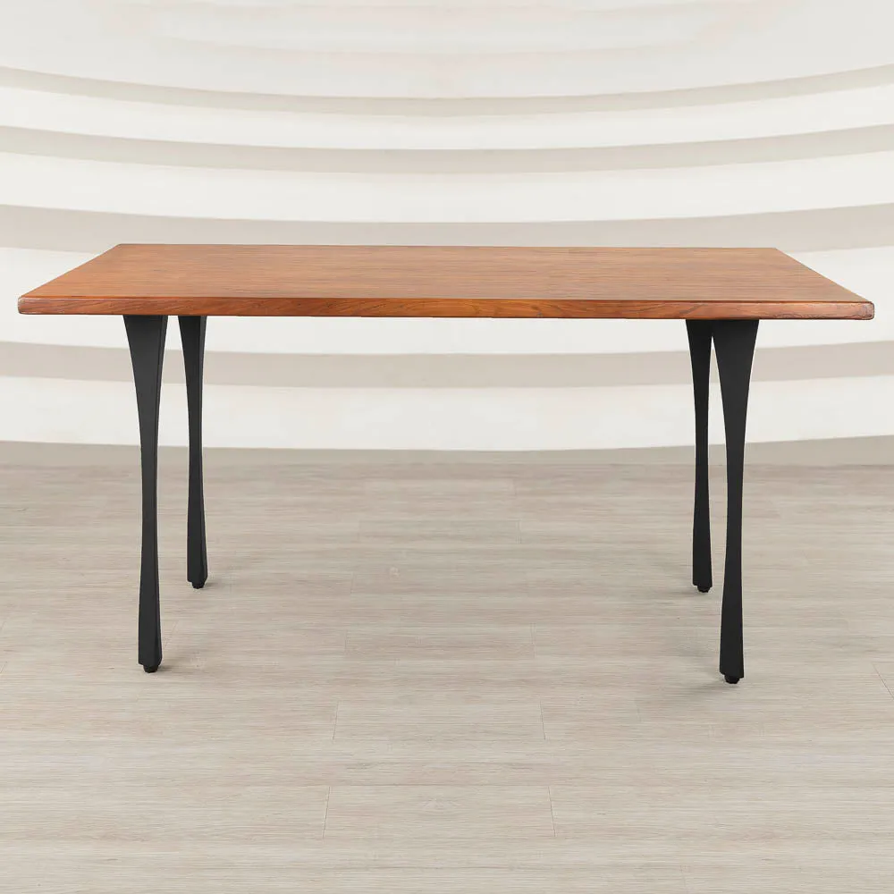 Desk Legs 501 Snello 28H Metal Handmade Modern Table Legs