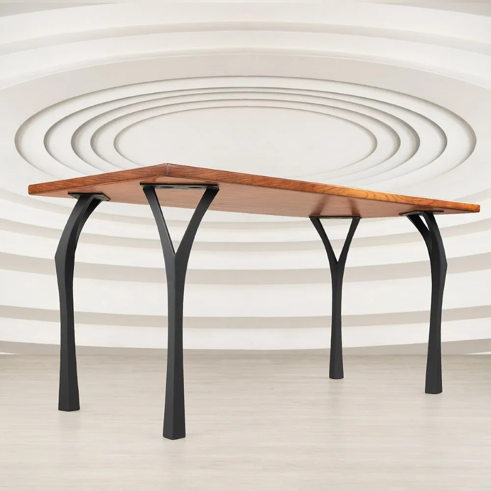 Desk Legs 508 Faras 28H Modern Metal Table Legs