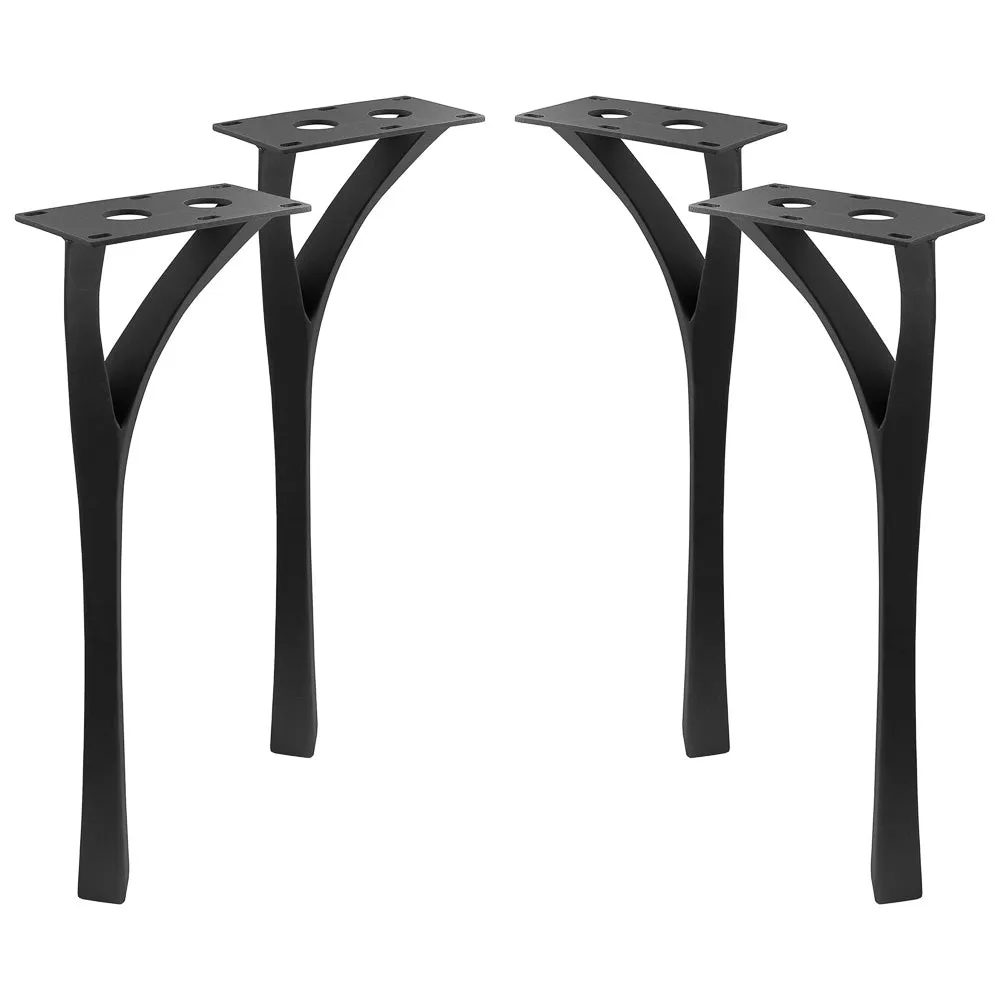 Desk Legs 508 Faras 28H Modern Metal Table Legs
