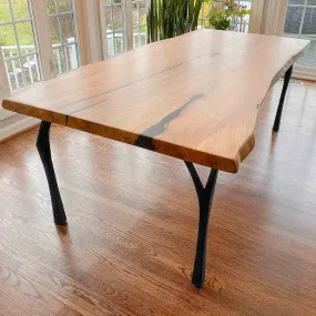 Desk Legs 508 Faras 28H Modern Metal Table Legs