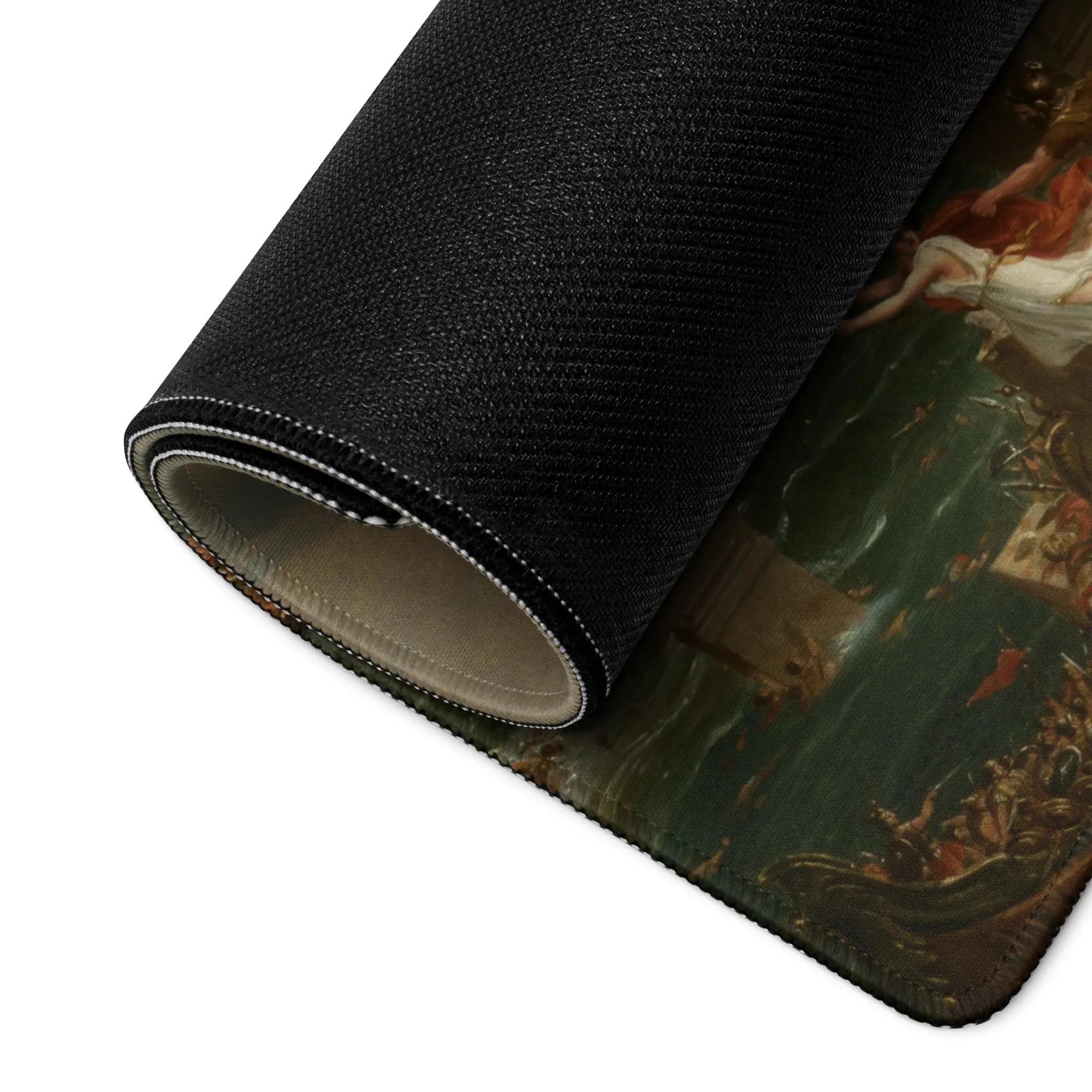 Destruction Thomas Cole The Course of Empire Desk Mat