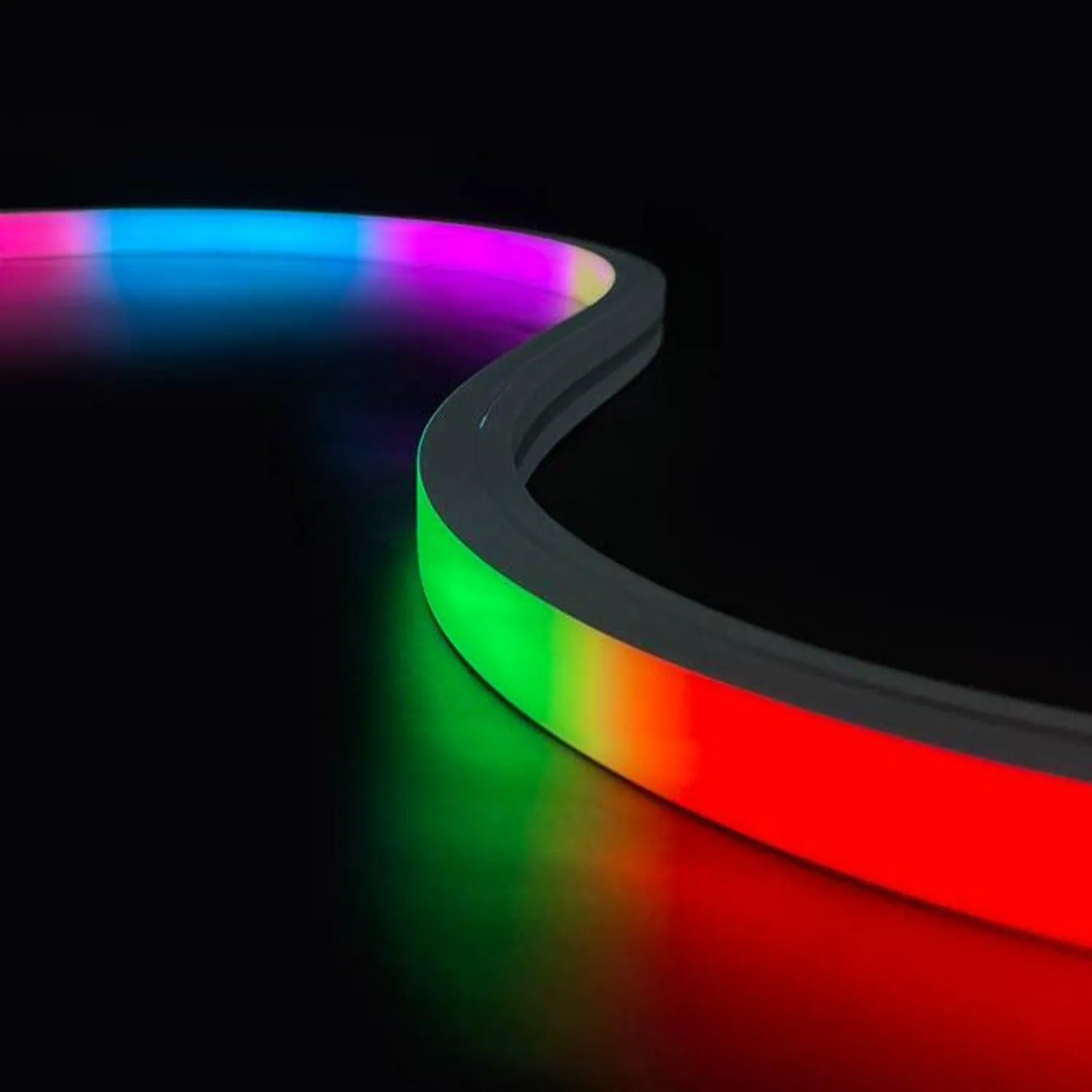 Digital Pixel RGB Neon Flex 24V Addressable 16x16mm IP65 Waterproof WS2811