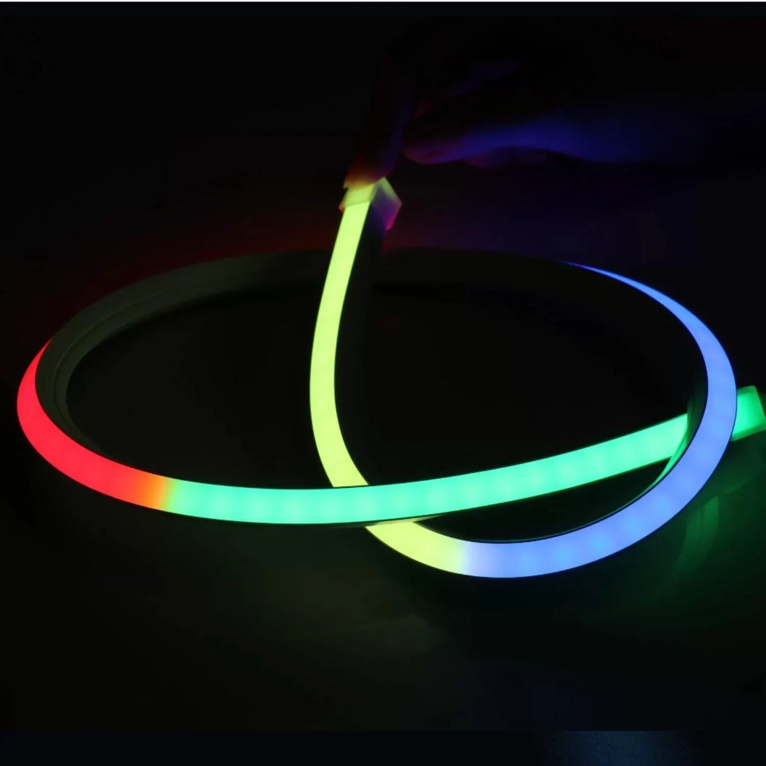 Digital Pixel RGB Neon Flex 24V Addressable 16x16mm IP65 Waterproof WS2811