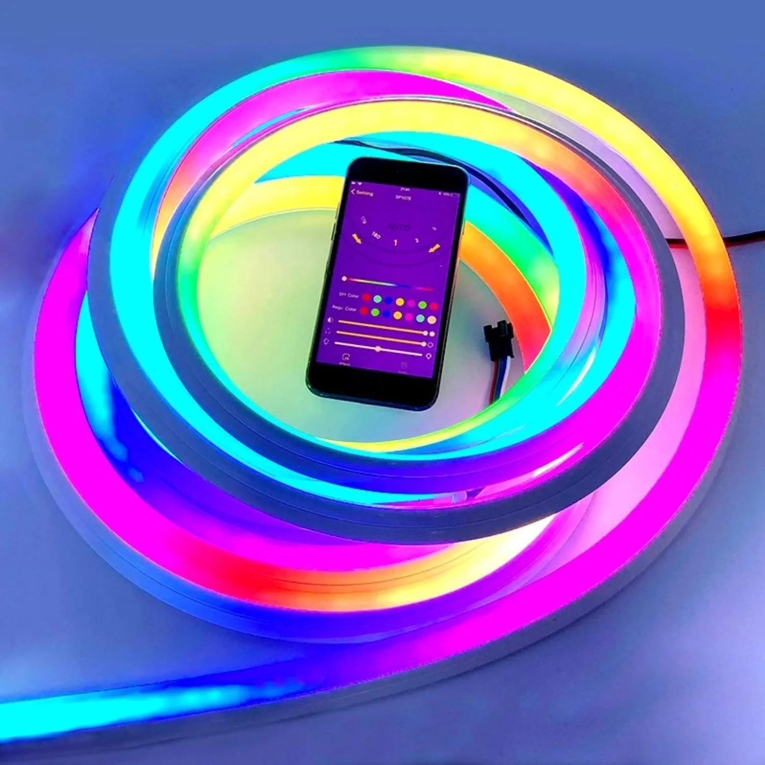 Digital Pixel RGB Neon Flex 24V Addressable 16x16mm IP65 Waterproof WS2811