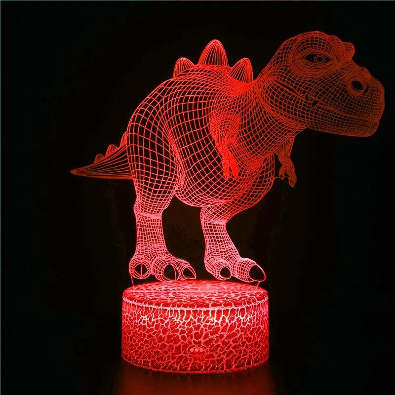 Dinosaur Child Gift 3D Night Lamp