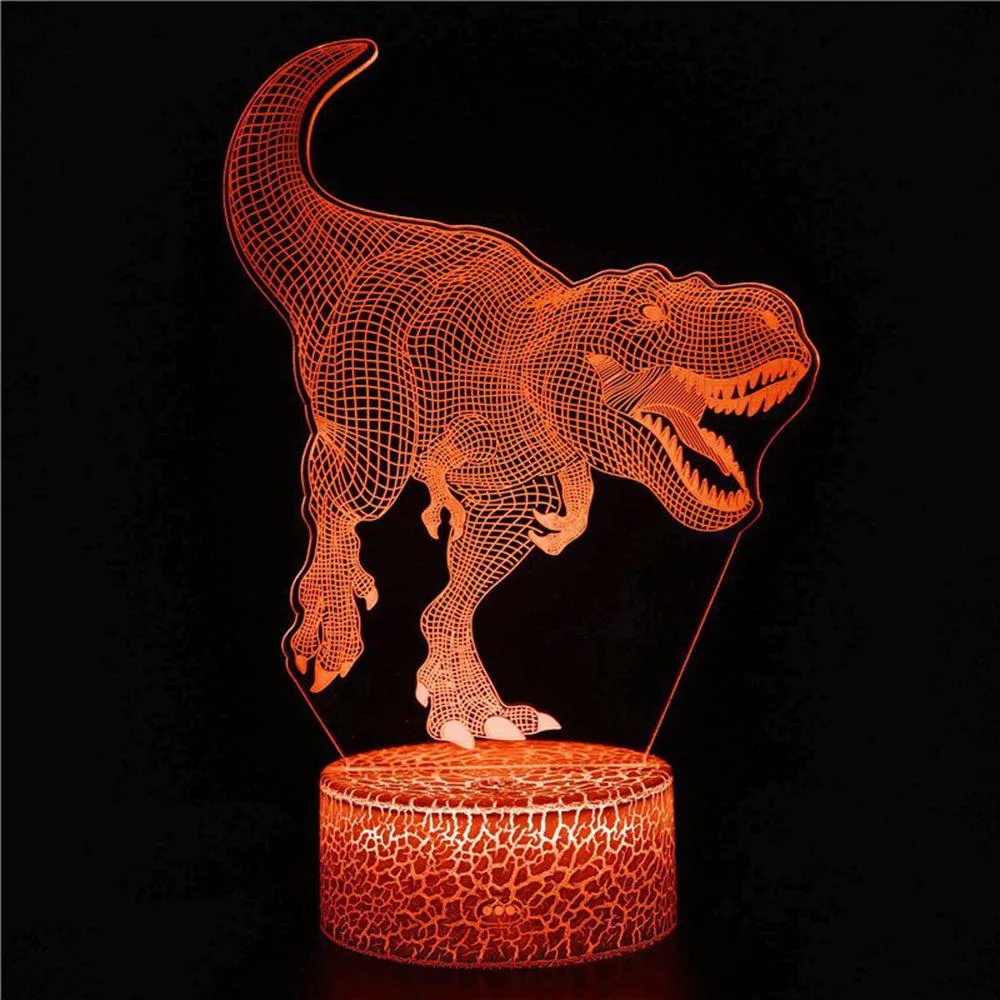 Dinosaur Child Gift 3D Night Lamp
