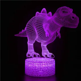 Dinosaur Child Gift 3D Night Lamp