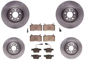 Disc Brake Rotors Brake Pads Sensors for Alfa Romeo Giulia 17-24 Stelvio 330MM