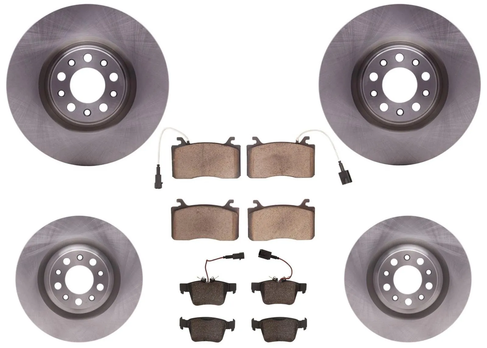 Disc Brake Rotors Brake Pads Sensors for Alfa Romeo Giulia 17-24 Stelvio 330MM