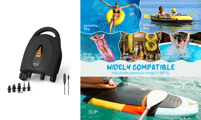 Double Stage Portable Air Pump