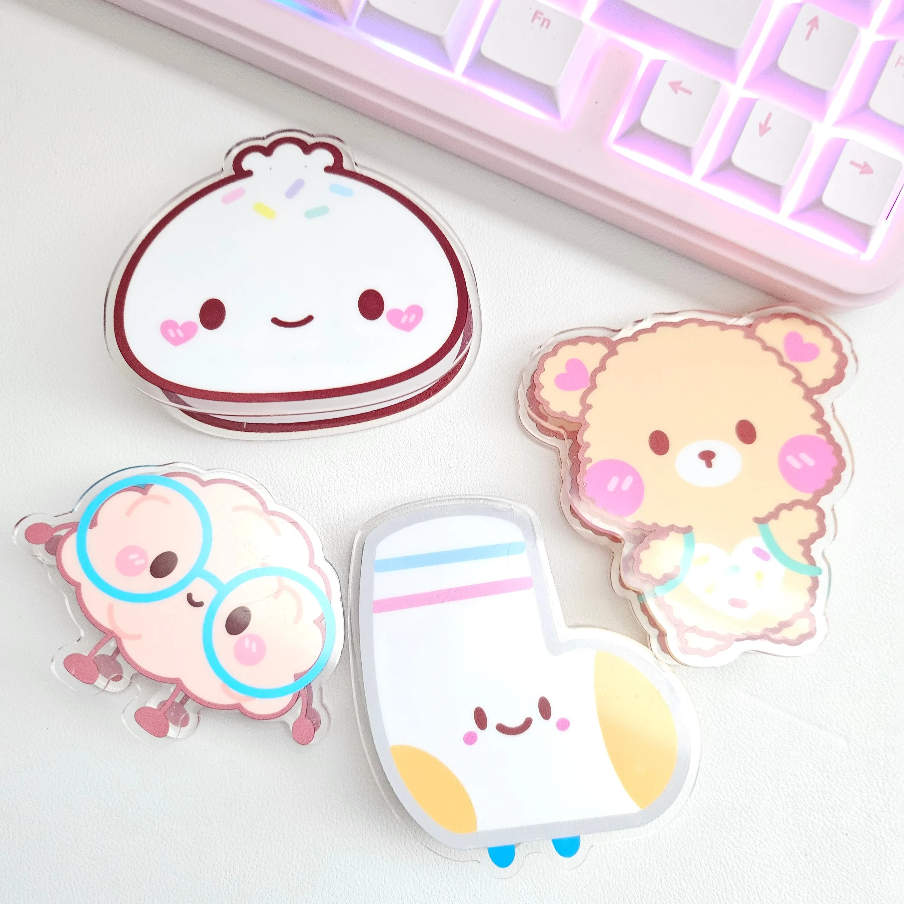 Dumpling Multi Clip Memo Desk Stand