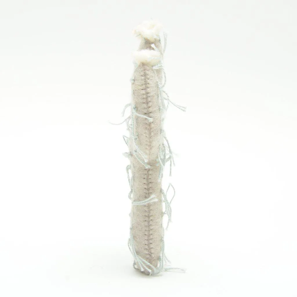 Eggshell Majestic Saguaro Cactus Ornament
