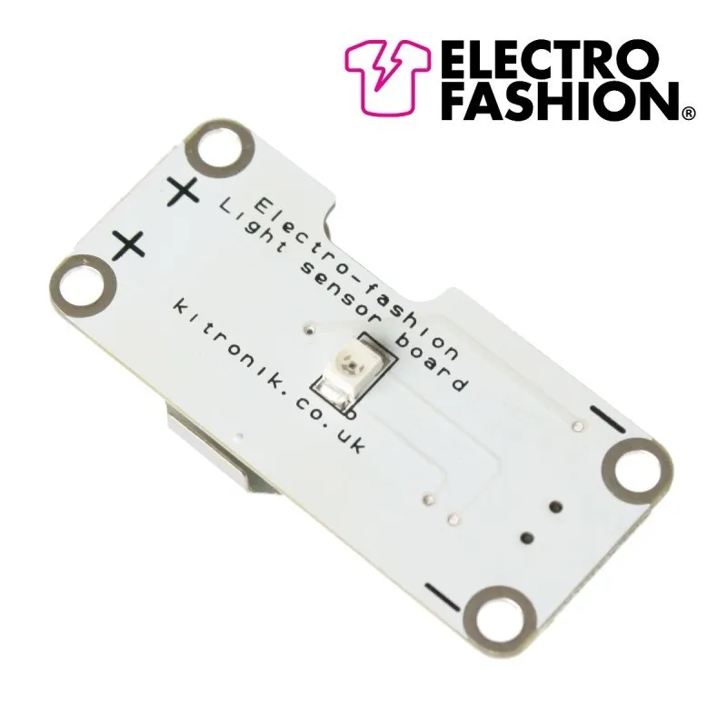 Electro-Fashion, Light Sensing Coin Cell Holder