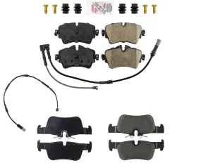 F&R Ceramic Disc Brake Pads Sensors For Mini Cooper Clubman 1.5L 2016-2019