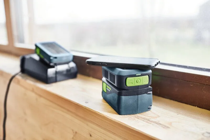 Festool 577155 18V Wireless Phone Charger and USB Port Adapter, PHC 18
