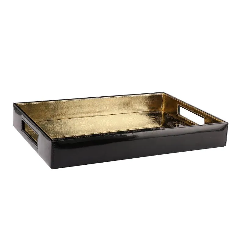 Flower Decorative Serving Tray | 15 x 10 x 2 inches