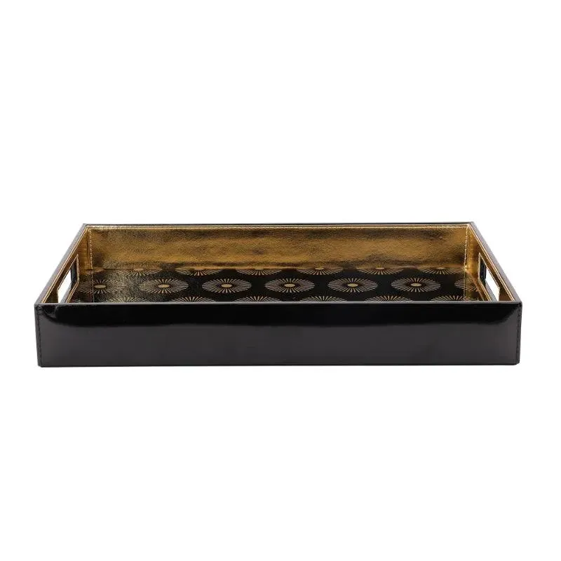 Flower Decorative Serving Tray | 15 x 10 x 2 inches