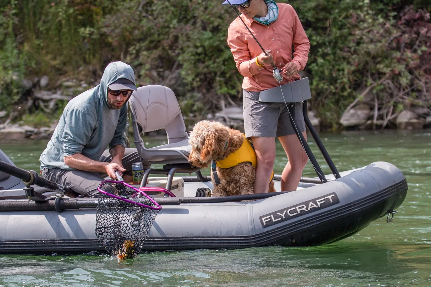 Flycraft’s Inflatable Fishing Boat: Guide Base Package (3-Man)