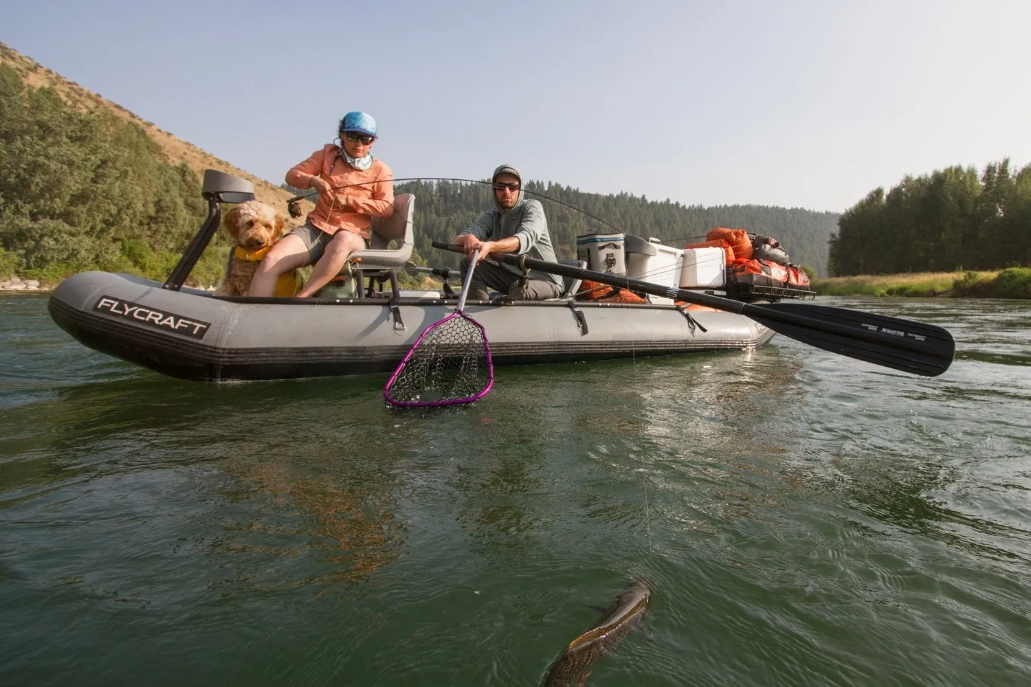 Flycraft’s Inflatable Fishing Boat: Guide Fish Package (3-Man)