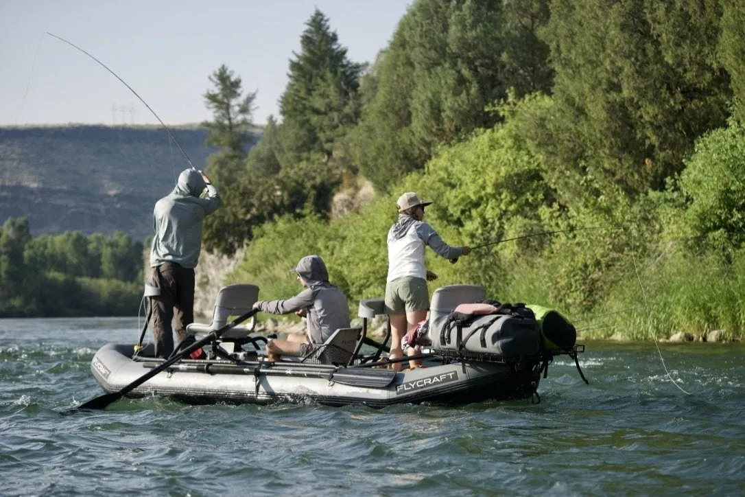 Flycraft’s Inflatable Fishing Boat: Guide Fish Package (3-Man)