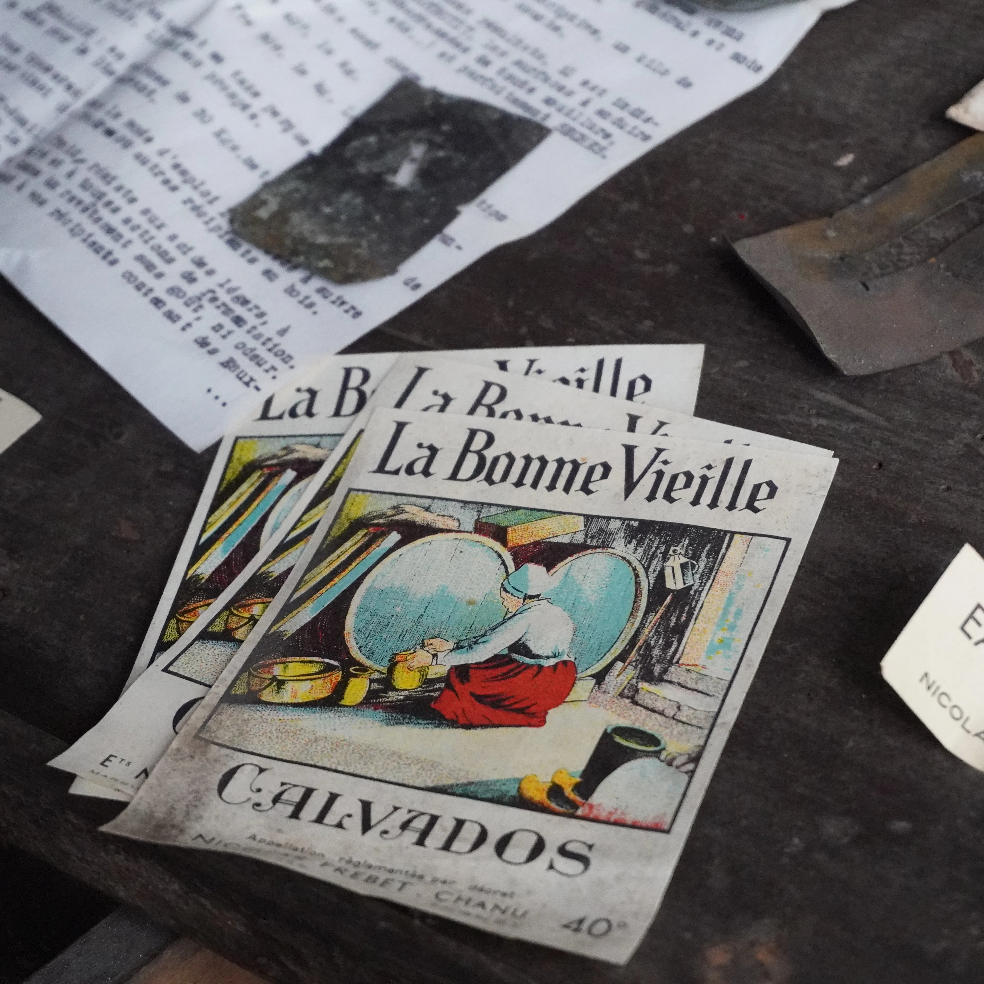 French Notary Clerk Desk