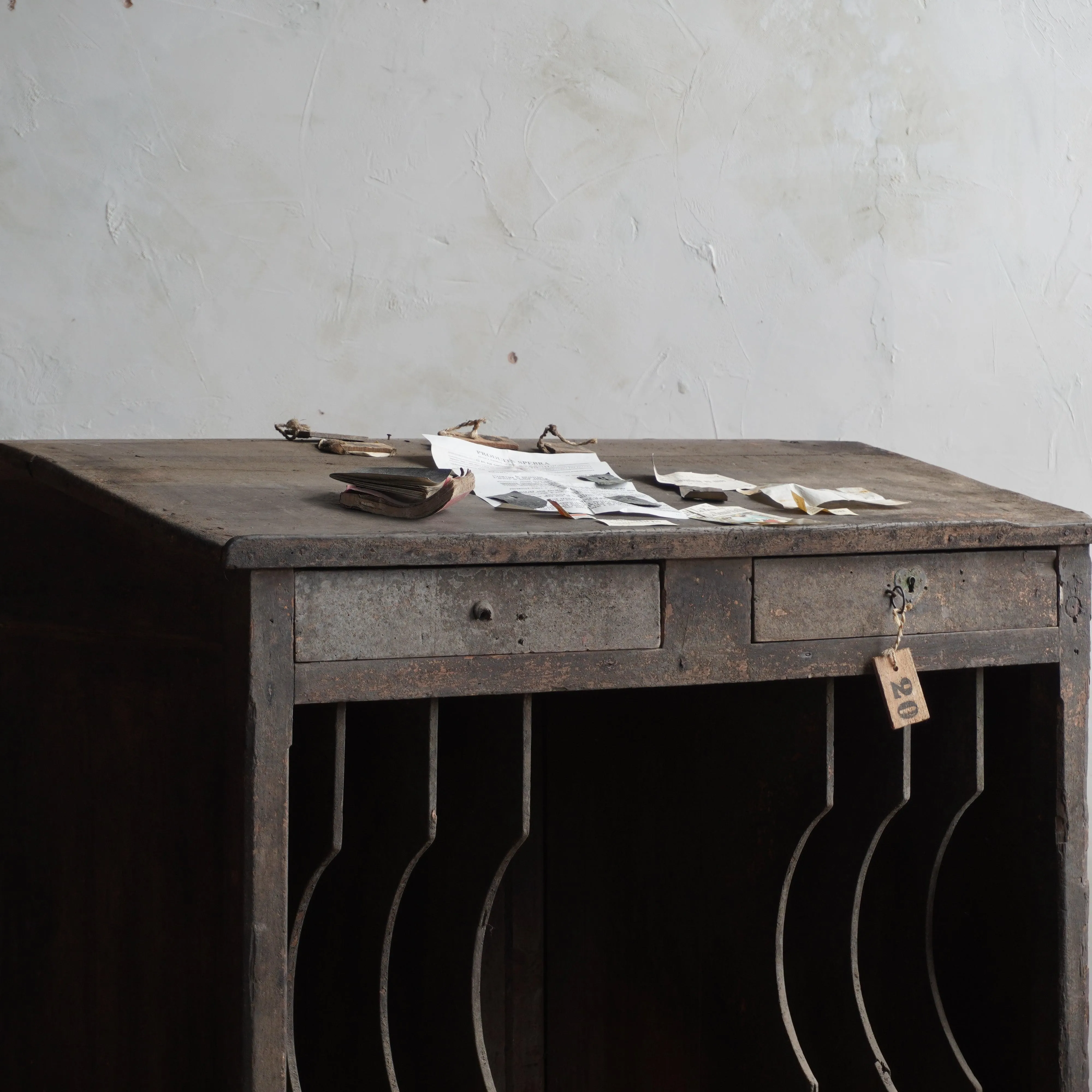 French Notary Clerk Desk