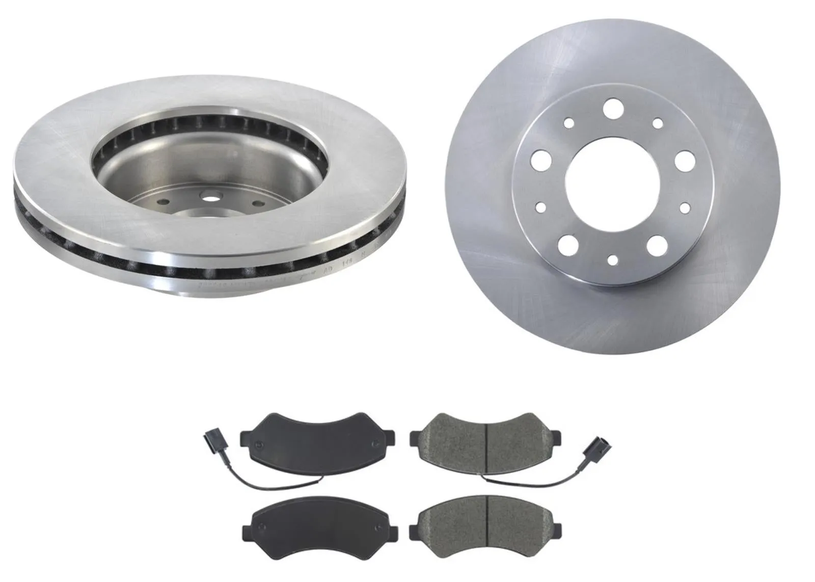 Front Brake Rotors Pads Fits For 2014-2021 Ram Promaster 1500 2500  3pc