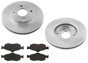 Front Brake Rotors Pads for Ford Contour Mystique 1995-2000