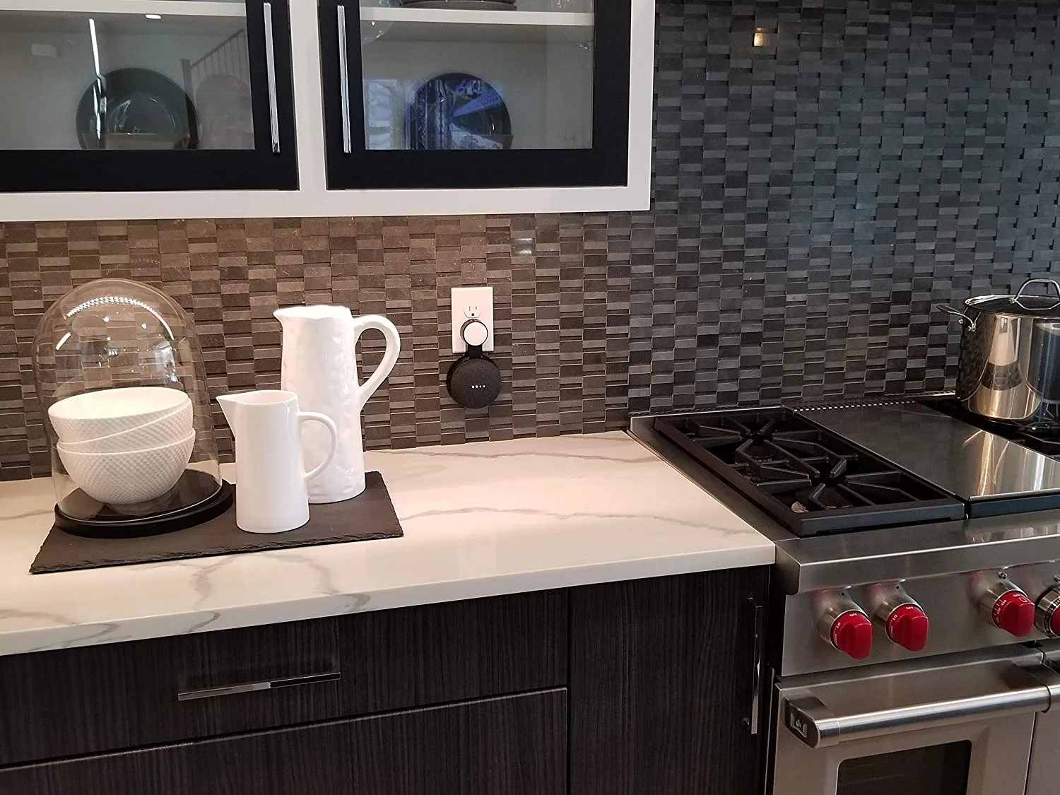Google Home Mini Outlet Wall Mount Hanger Stand | A Low-Cost Space-Saving Solution
