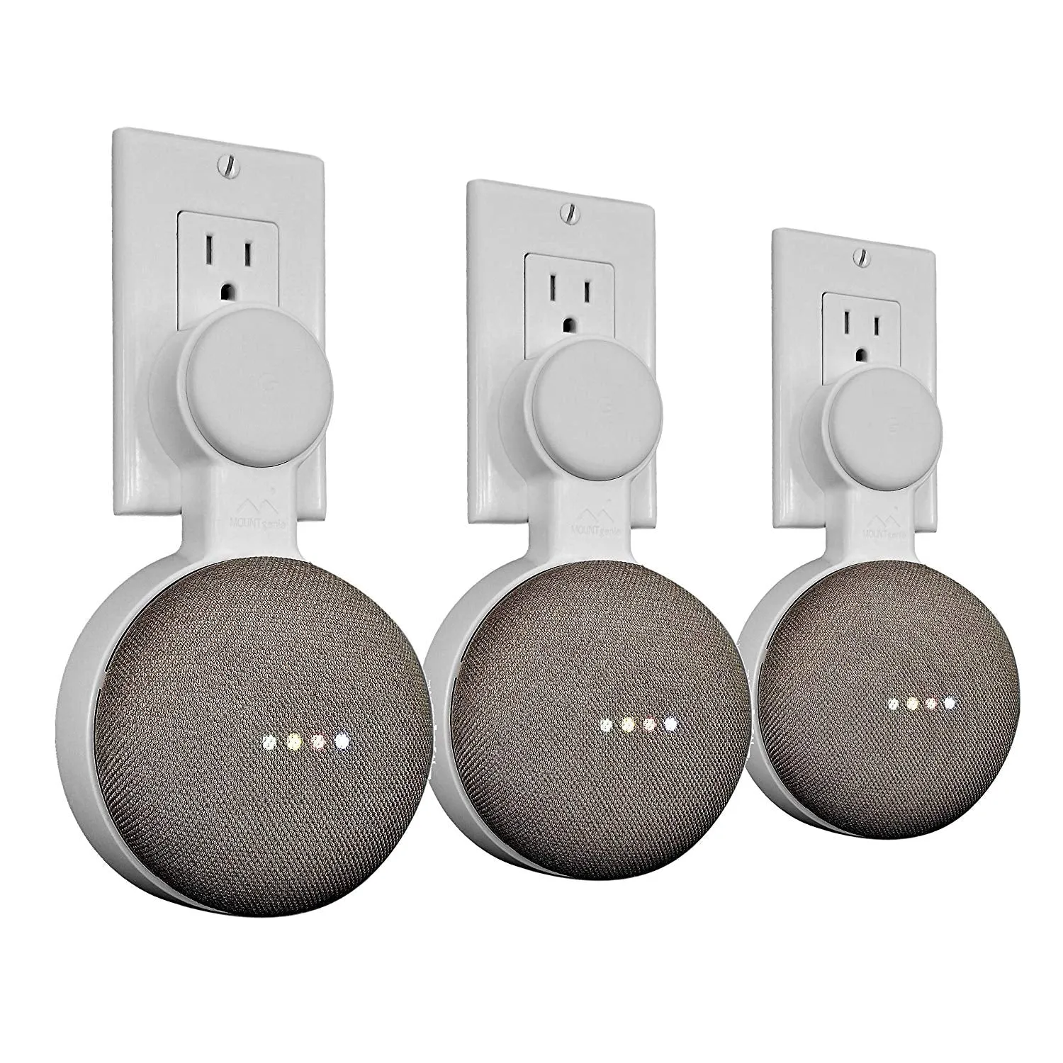 Google Home Mini Outlet Wall Mount Hanger Stand | A Low-Cost Space-Saving Solution