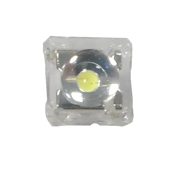 Green Super Flux 5mm Water Clear LED - 80° - 1350mCd