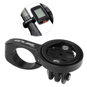 GUB 22.2mm Bicycle TT Handlebar Computer Mount with 4 Adapter Bike Computer Mount for Garmin for Bryton for Cateye Sports Camera