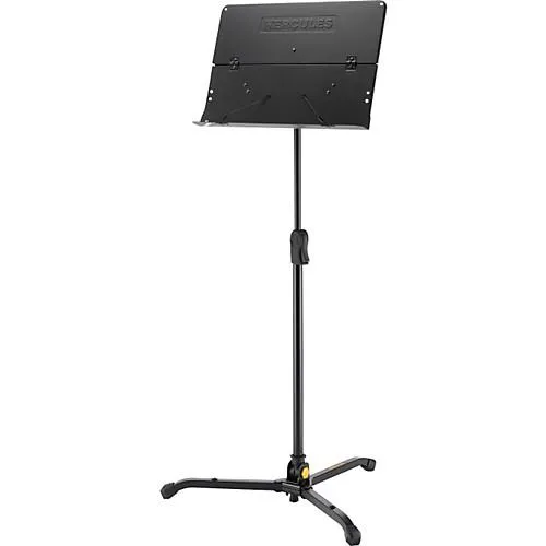 Hercules BS301B Ez Cluth Tripod Orchestra Stand W Foldable Desk
