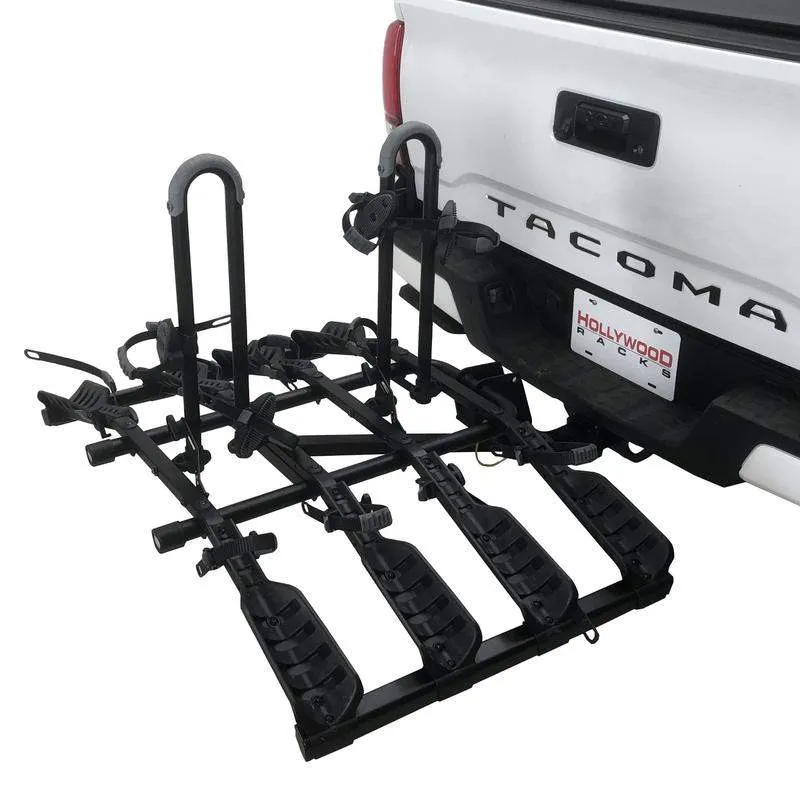 Hollywood Racks Destination 2" Hitch Bike Rack Durable Rack for Up To 4 Bikes - HR4000