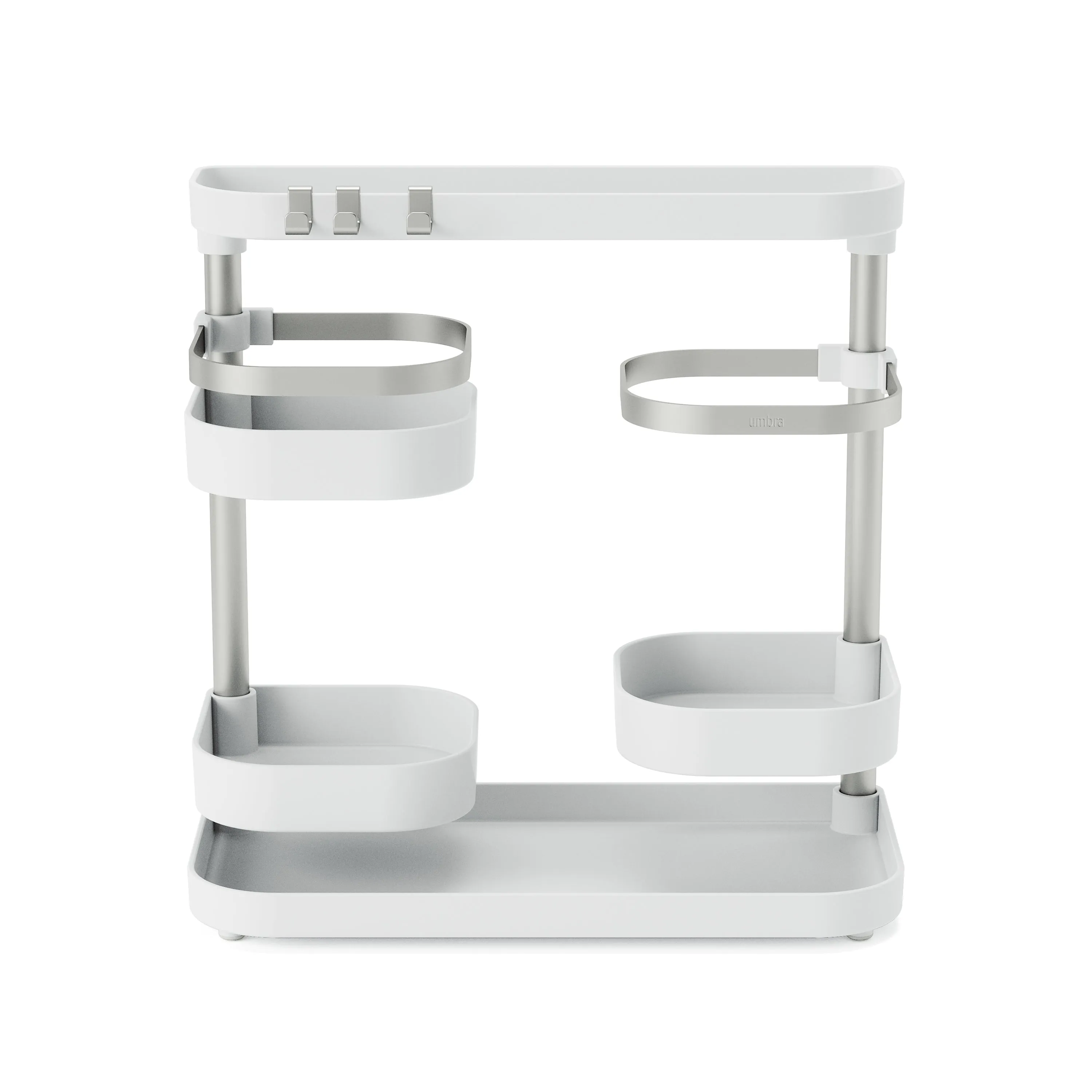 HOLSTER MULTI LEVEL ORGANIZER WHITE/NICKEL