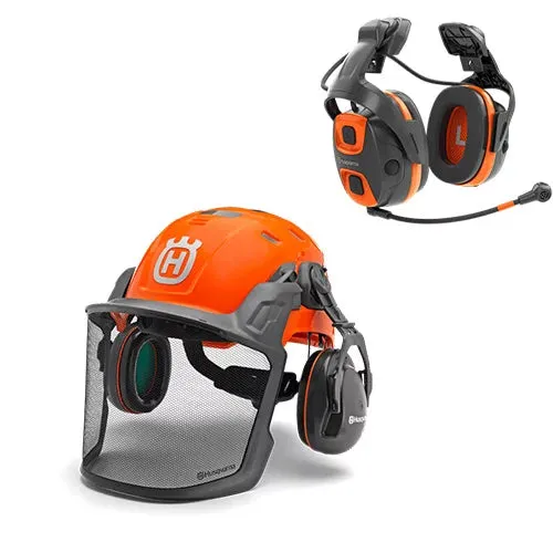 Husqvarna X-SYNC Hearing Protection, Bluetooth Headset (Helmet Mount or Headband)