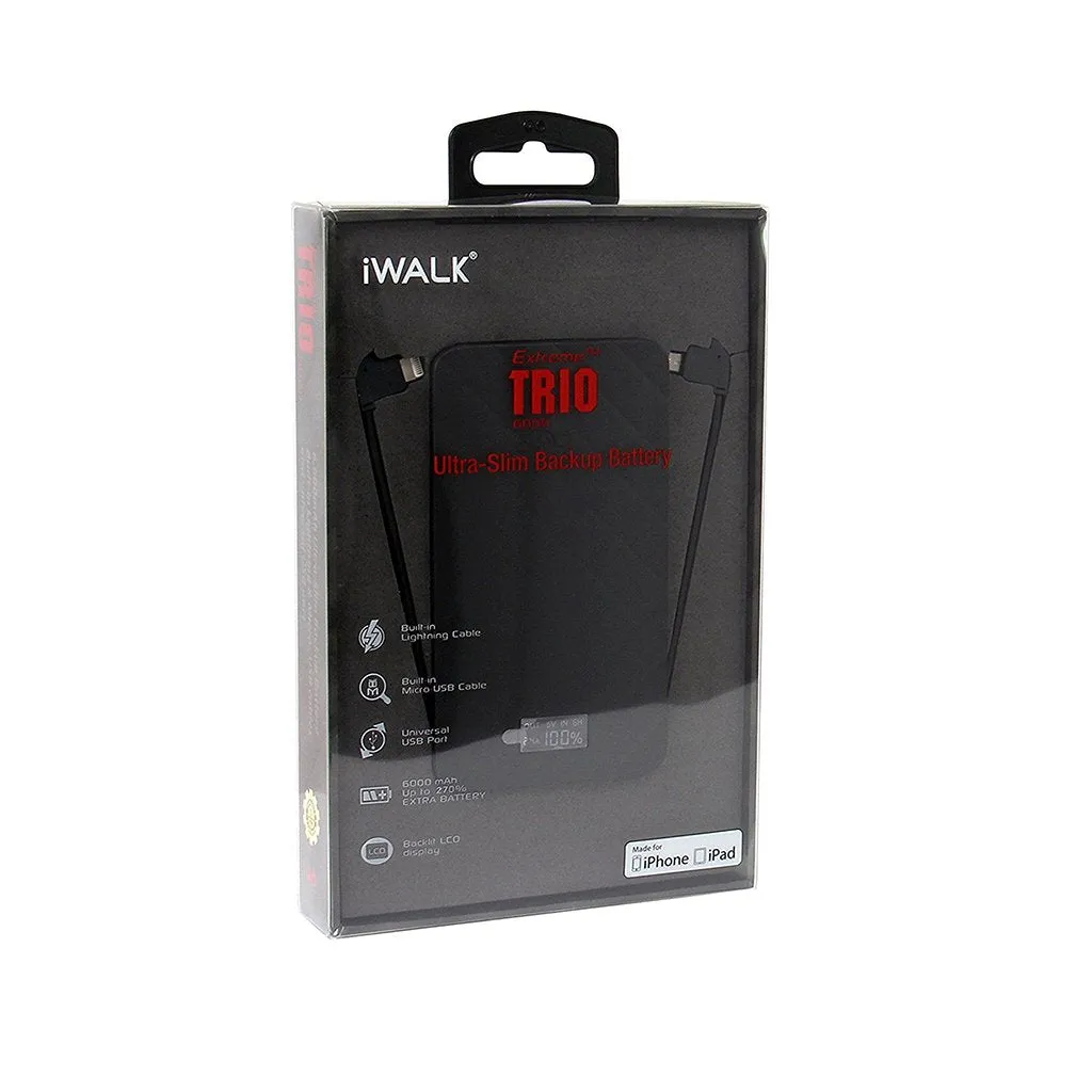 Iwalk 10000mAh Extreme Trio Powerbank