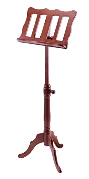 K&M 117 Wooden Baroque Music Stand (Walnut)