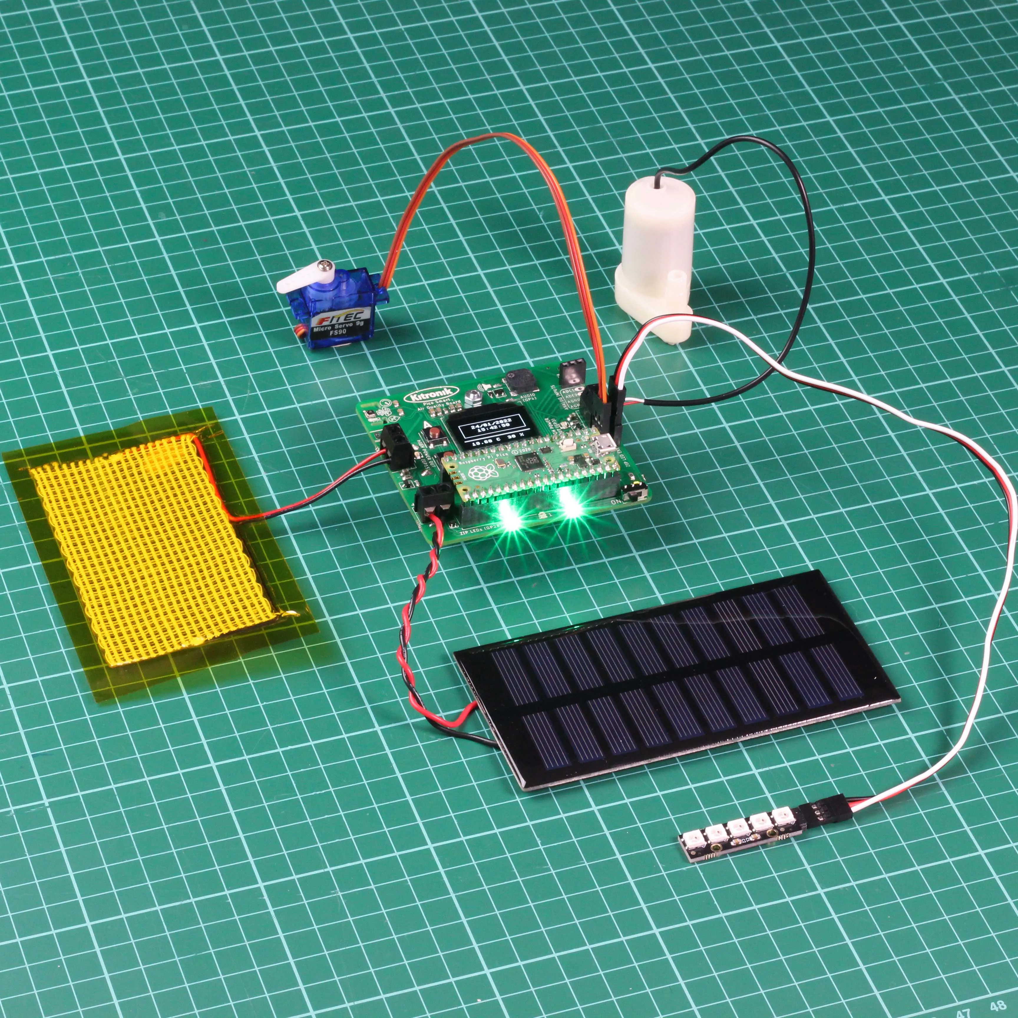 Kitronik Air Quality Datalogging Board for Pico