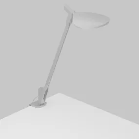 Koncept Inc Splitty Desk Lamp with one-piece desk clamp, Silver SPY-W-SIL-USB-CLP